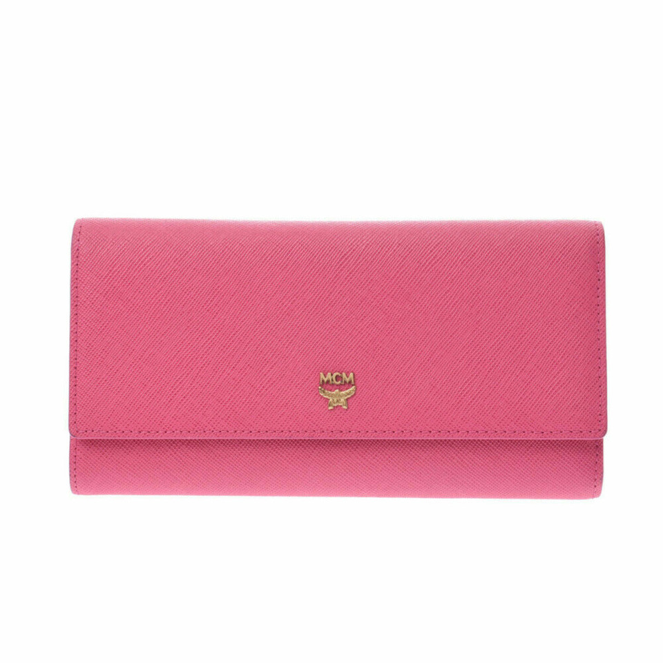Mcm Bag/Purse Leather in Pink
