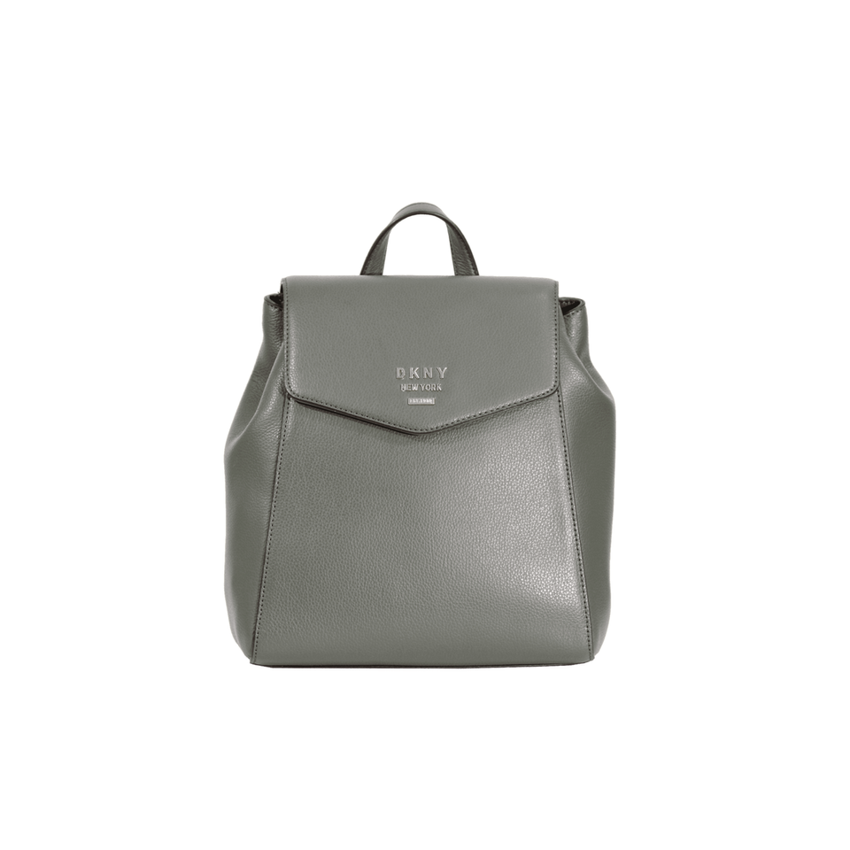 Dkny Backpack Leather in Green