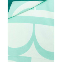 Balenciaga Scarf/Shawl Silk in Turquoise