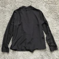 Emporio Armani Top Silk in Black