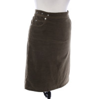 Marella Skirt Cotton in Olive