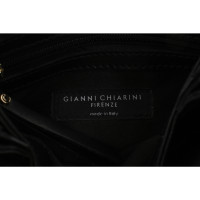 Gianni Chiarini Sac à bandoulière en Cuir en Noir