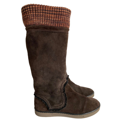 Missoni Boots Suede in Brown