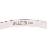 Cartier Love Armband schmal Weißgold in Oro bianco in Argenteo