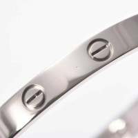 Cartier Love Armband schmal Weißgold White gold in Silvery