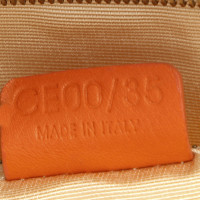 Céline Handtasche aus Leder in Orange