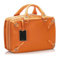 Céline Handtasche aus Leder in Orange