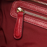 Christian Dior Borsa a tracolla in Pelle in Rosso