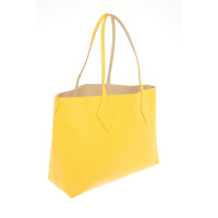 Mcm Shopper Leather in Yellow