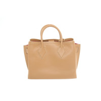 Mcm Milla Tote Leather in Brown