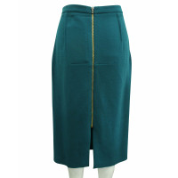 Roland Mouret Skirt Wool in Blue