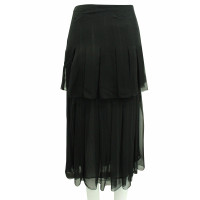 Oscar De La Renta Skirt Silk in Black