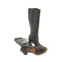 Belstaff Stiefel aus Leder in Schwarz