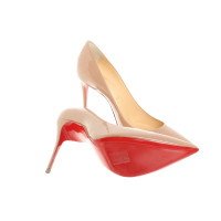 Christian Louboutin So Kate Patent leather in Nude