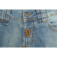 John Galliano Jeans aus Baumwolle in Blau