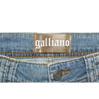 John Galliano Jeans Cotton in Blue
