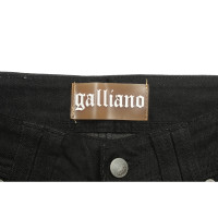 John Galliano Jeans Cotton in Black