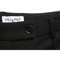 Piu & Piu Paire de Pantalon en Noir