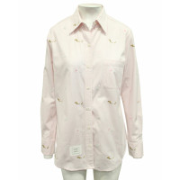 Thom Browne Top en Coton en Rose/pink