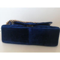 Gucci GG Marmont Flap Bag Normal in Blu