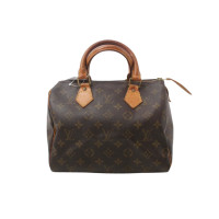 Louis Vuitton Speedy 25 in Tela in Marrone