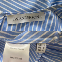 J.W. Anderson Robe en Coton en Bleu