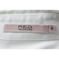 Red Valentino Top Cotton in White