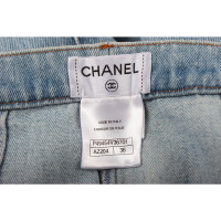 Chanel Jeans in Cotone in Blu