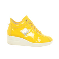 Rucoline Chaussures de sport en Cuir verni en Jaune