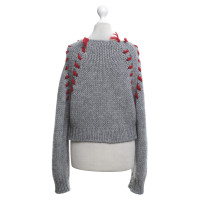 Vivienne Westwood Sweater in grey / red