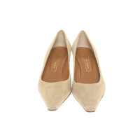 Via Roma 15 Pumps/Peeptoes Suède in Beige