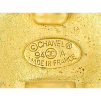 Chanel Oorbel Verguld in Goud
