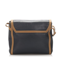 Céline Borsa a tracolla in Pelle in Nero