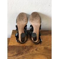 Max & Co Sandalen Leer in Zwart