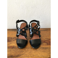 Max & Co Sandals Leather in Black