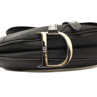 Dior Saddle Bag en Toile en Noir