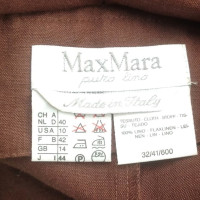 Max Mara Kleed in linnen