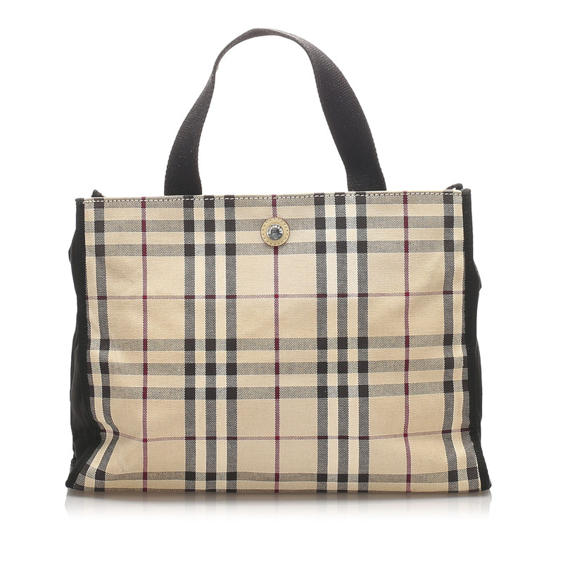 canvas burberry bag