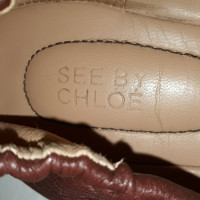 See By Chloé Pantofole / ballerine in pelle marrone