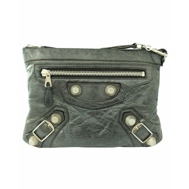 balenciaga grey purse