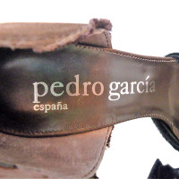 Pedro Garcia Satin peep toes