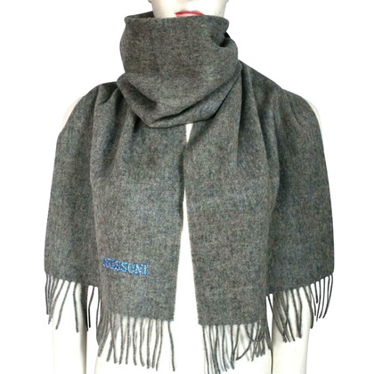 Missoni Schal/Tuch aus Wolle in Grau