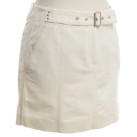 Turnover Short skirt in cream