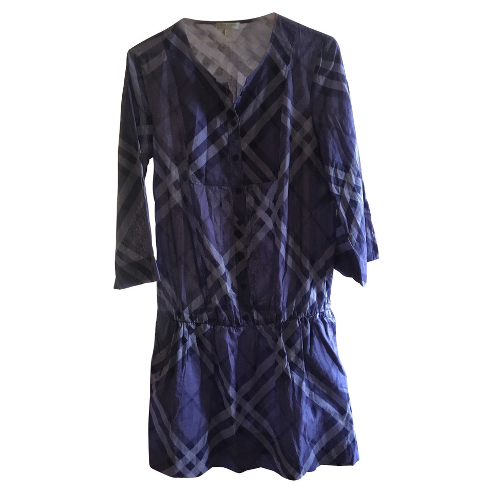 Burberry Dress Cotton in Blue