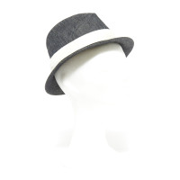 Hermès Hut/Mütze aus Baumwolle in Blau
