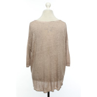 Bloom Top Linen in Taupe