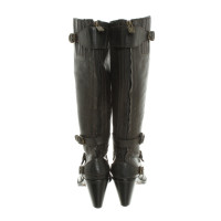 Belstaff Bottes en Cuir en Marron