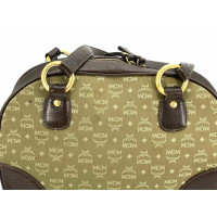 Mcm Handbag Leather in Khaki