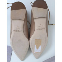 Jimmy Choo Slippers/Ballerinas Patent leather in Nude
