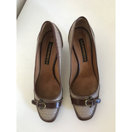 Moreschi Pumps/Peeptoes en Cuir en Marron